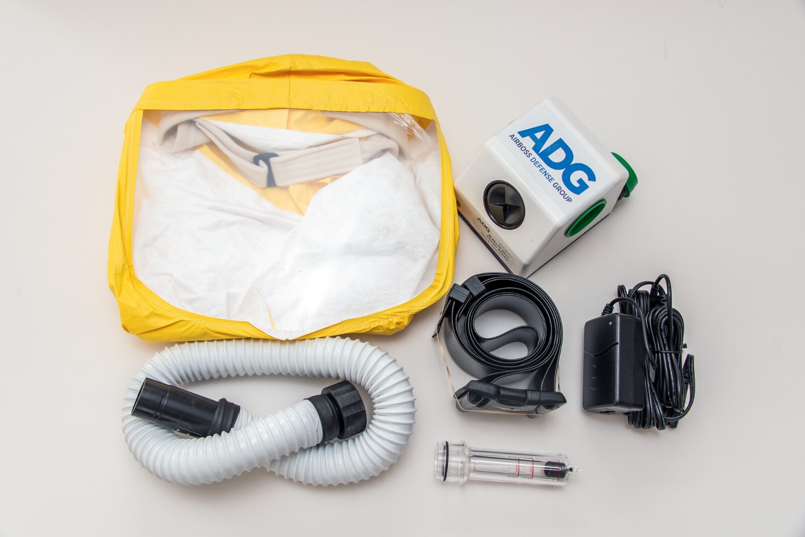 FlexAir Powered Air Purifying Respirator with blower cape PAPR w/filters FlexAir Powered Air Purifying Respirator with blower cape PAPR w/filters
