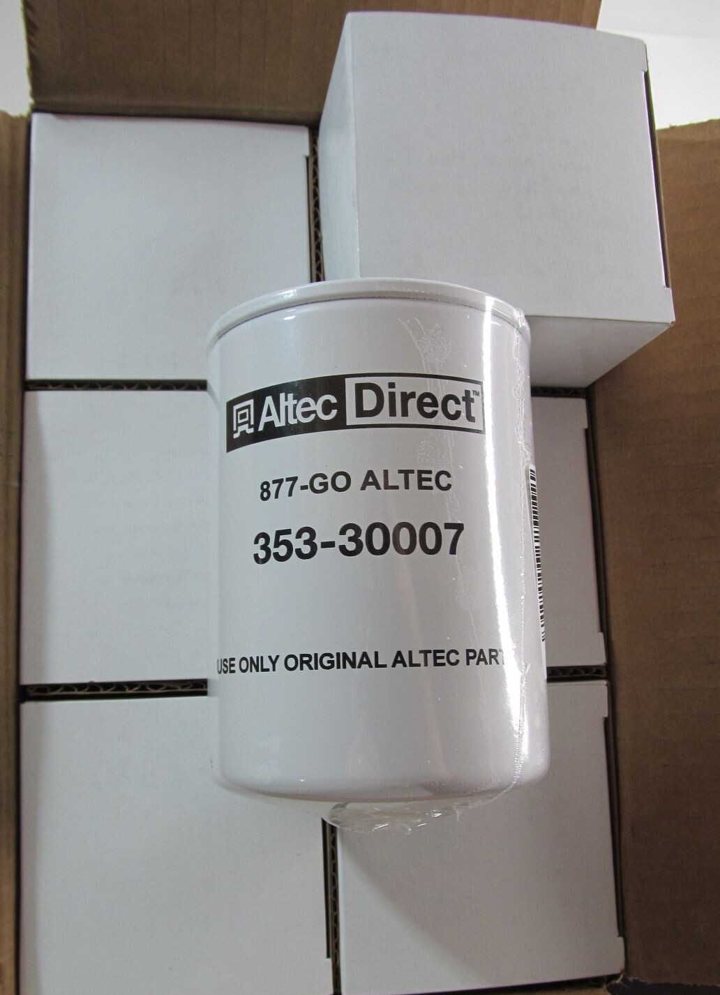 12-PACK GENUINE OEM ALTEC 353-30007 SPIN-ON HYDRAULIC FLUID/ OIL FILTERS P551551 12-PACK GENUINE OEM ALTEC 353-30007 SPIN-ON HYDRAULIC FLUID/ OIL FILTERS P551551