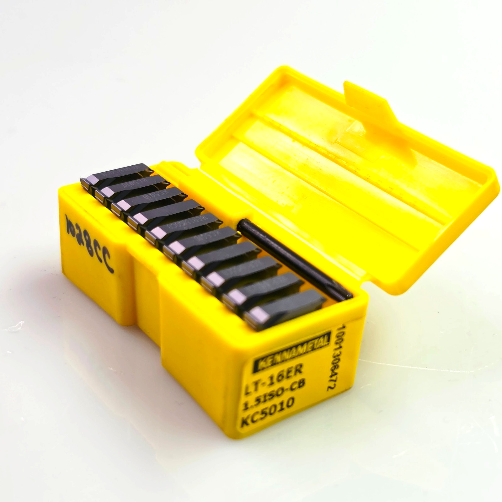 Kennametal LT 16ER 1.5ISO-CB KC5010 Carbide Threading Inserts (Box of 10) Kennametal LT 16ER 1.5ISO-CB KC5010 Carbide Threading Inserts (Box of 10)