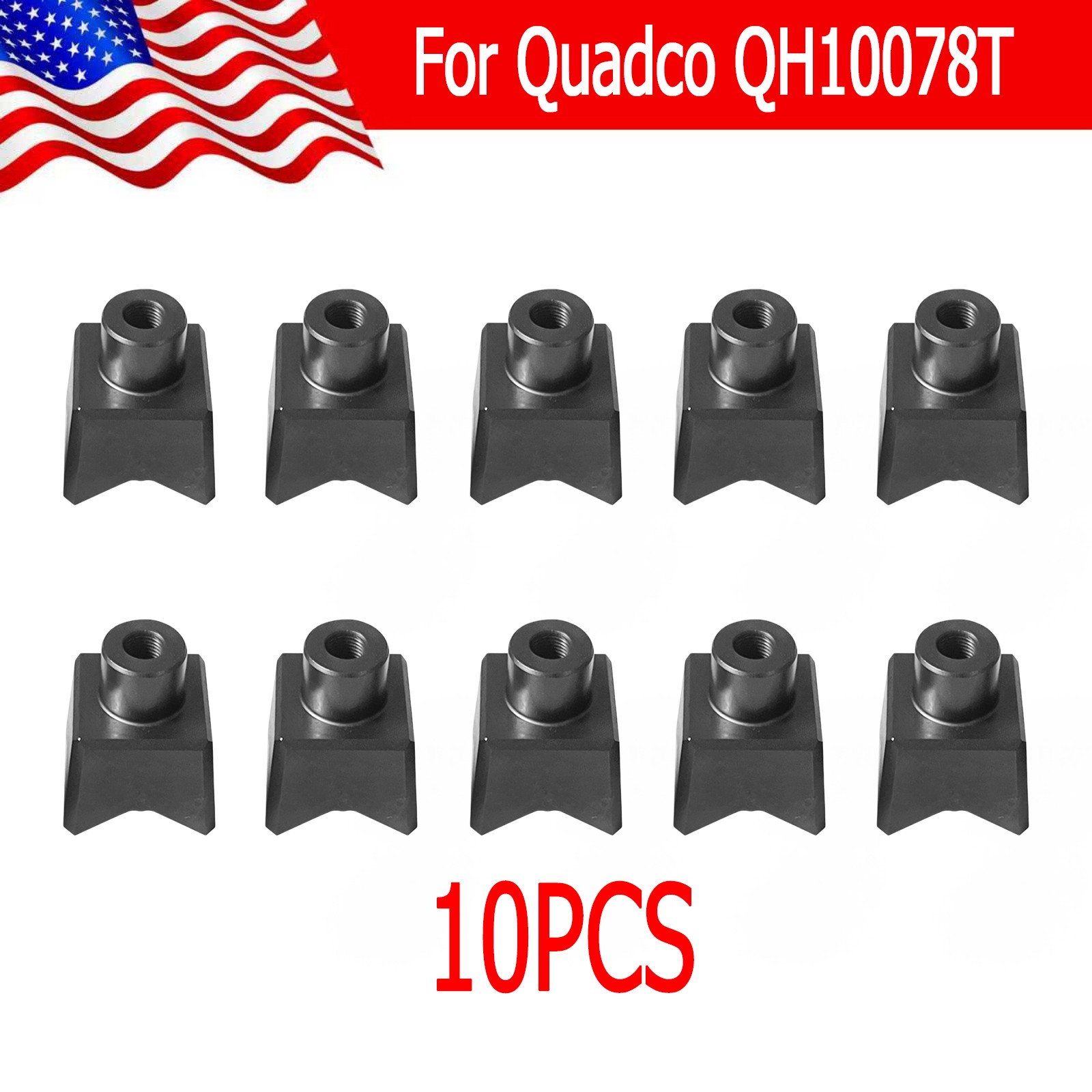10×Forestry Mulcher Teeth Fits For Quadco QH10078T Raytree Handy Mulcher 22-0019 10×Forestry Mulcher Teeth Fits For Quadco QH10078T Raytree Handy Mulcher 22-0019