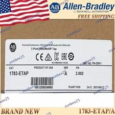 1783-ETAP New AB 1783-ETAP/A FW 2.002 3 Port Ethernet Tap Sealed US picture