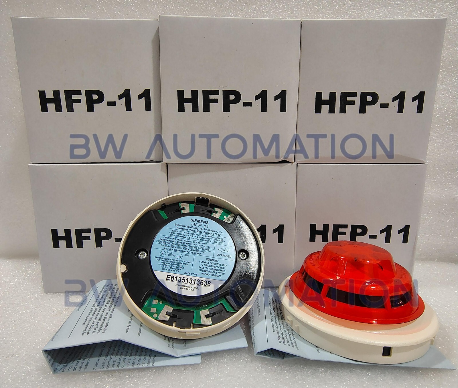 10pc - NEW SIEMENS HFP-11 FIRE ALARM SMOKE/HEAT DETECTOR - Free Express Shipping 10pc - NEW SIEMENS HFP-11 FIRE ALARM SMOKE/HEAT DETECTOR - Free Express Shipping