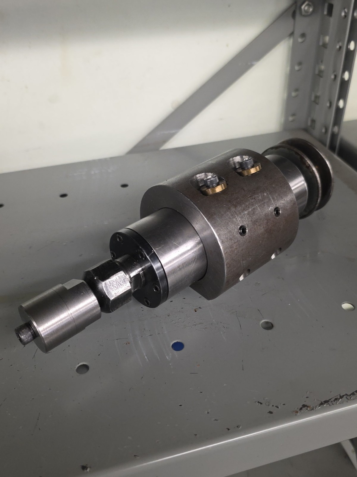 Biddle Spindle with Mounting Block, 1-7/8 Biddle Spindle with Mounting Block, 1-7/8
