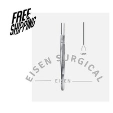 Set of 12 GERALD-DeBAKEY Tissue Forceps, 8