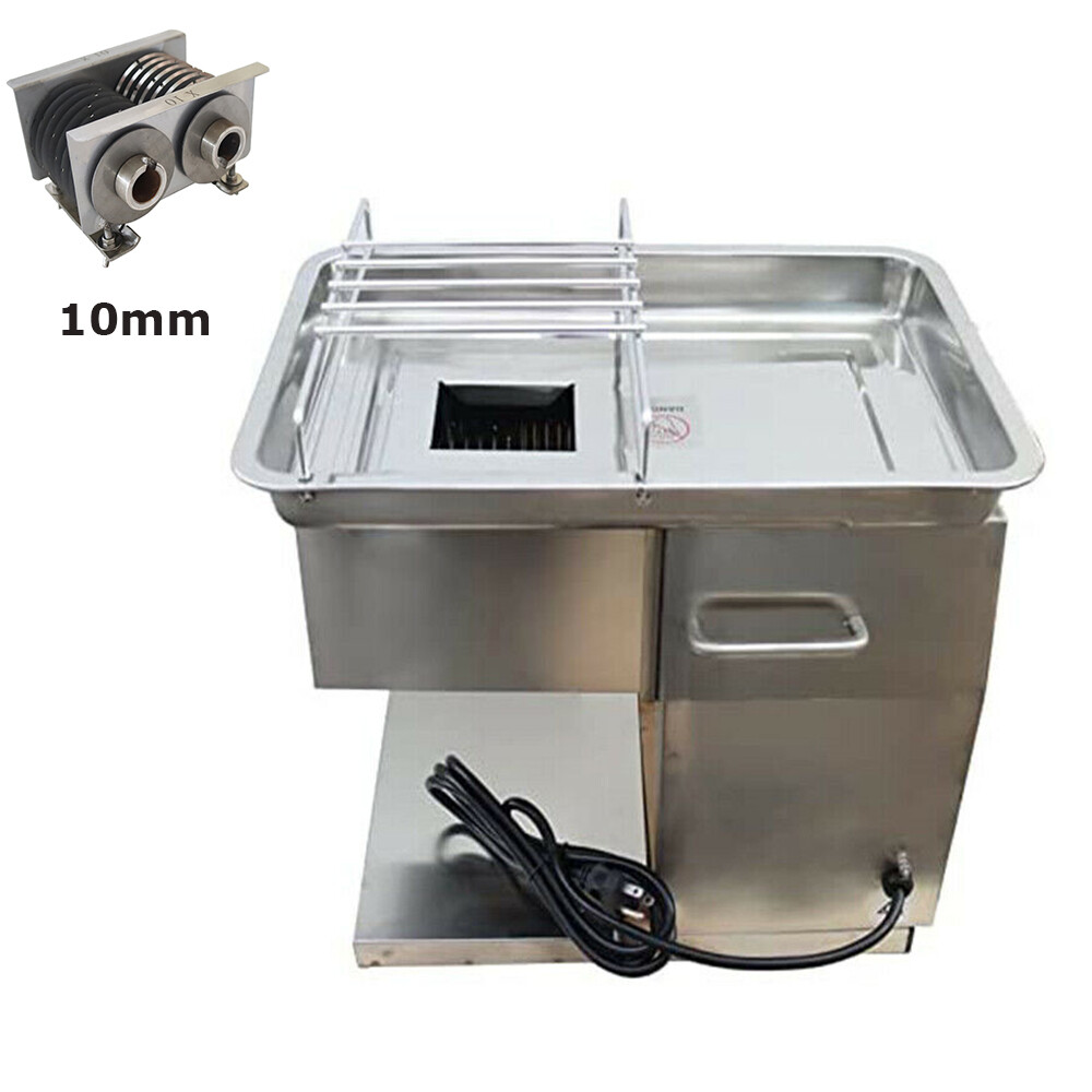 QX Type 10mm Blade Meat Slicer Meat Cutting Machine Stainless Steel 250KG/h 110V QX Type 10mm Blade Meat Slicer Meat Cutting Machine Stainless Steel 250KG/h 110V
