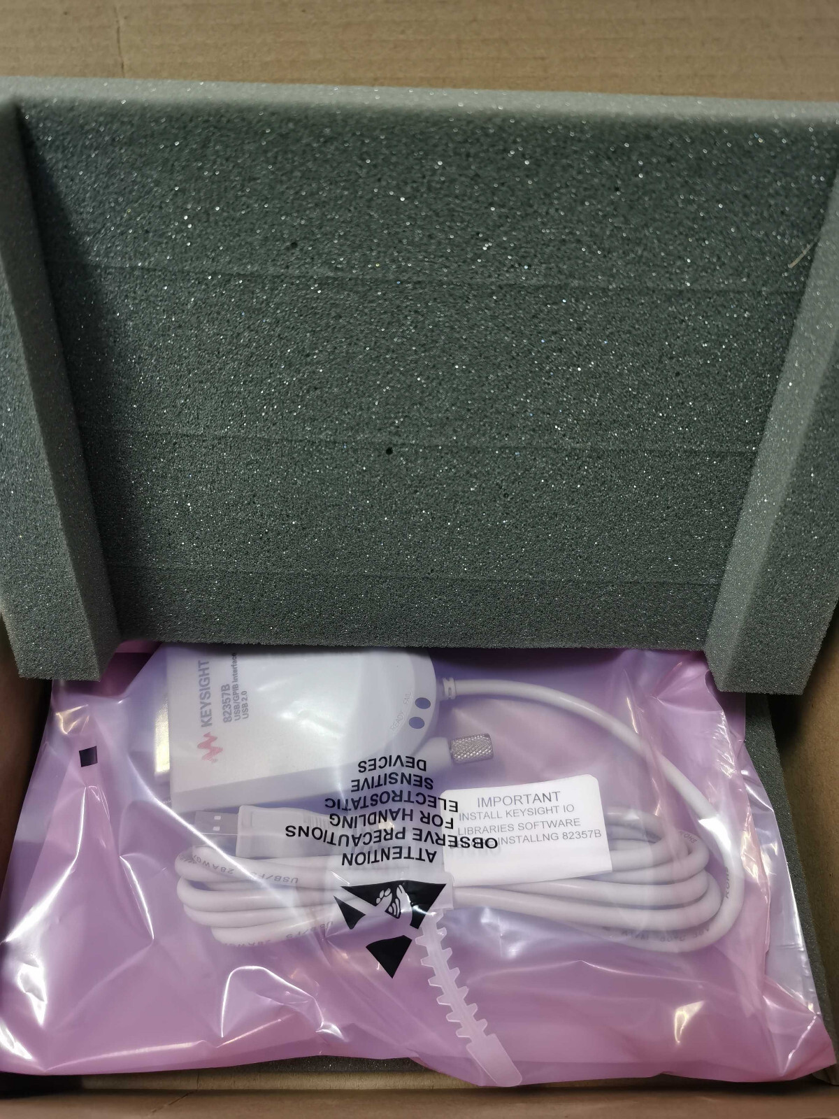 1PC New HP Keysight Agilent 82357B USB-GPIB Interface High-Speed USB 2.0 1PC New HP Keysight Agilent 82357B USB-GPIB Interface High-Speed USB 2.0