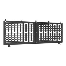 Front Bed Panel 2024-2025 Toyota Tacoma 1-Piece Steel Storage Mount Plate Black picture