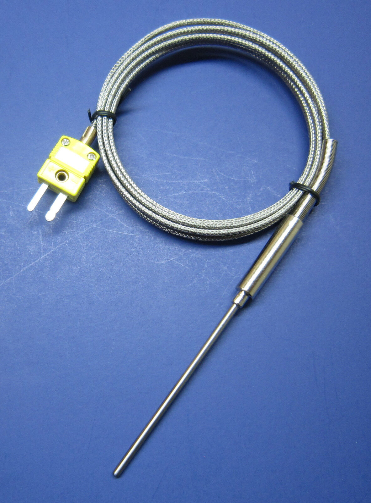 K-type Thermocouple Sensor High Temperature Stainless Steel Insertion Probe HT02