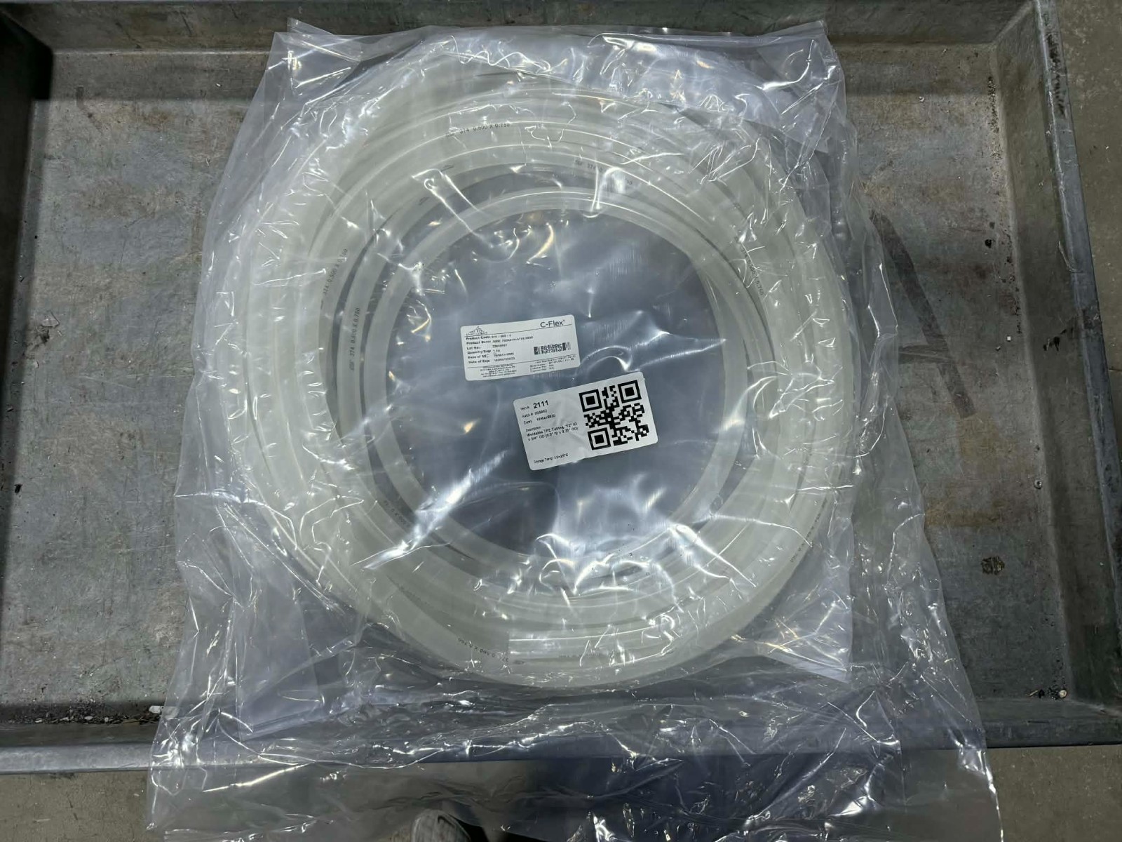 Saint-Gobain C-Flex 374-500-4 Weldable TPE Pump Tubing 1/2\ Saint-Gobain C-Flex 374-500-4 Weldable TPE Pump Tubing 1/2\