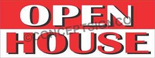 2'X5' OPEN HOUSE BANNER Sign Realtor Real Estate Grand Opening Business Fair picture