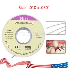 Dental Ortho Niti Open Coil Spring 010*030″ *914mm picture