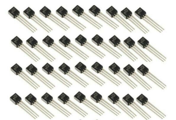 10 pairs BC558B & BC547B (10 of each) Transistor 45V 0.1A TO-92 US Stock