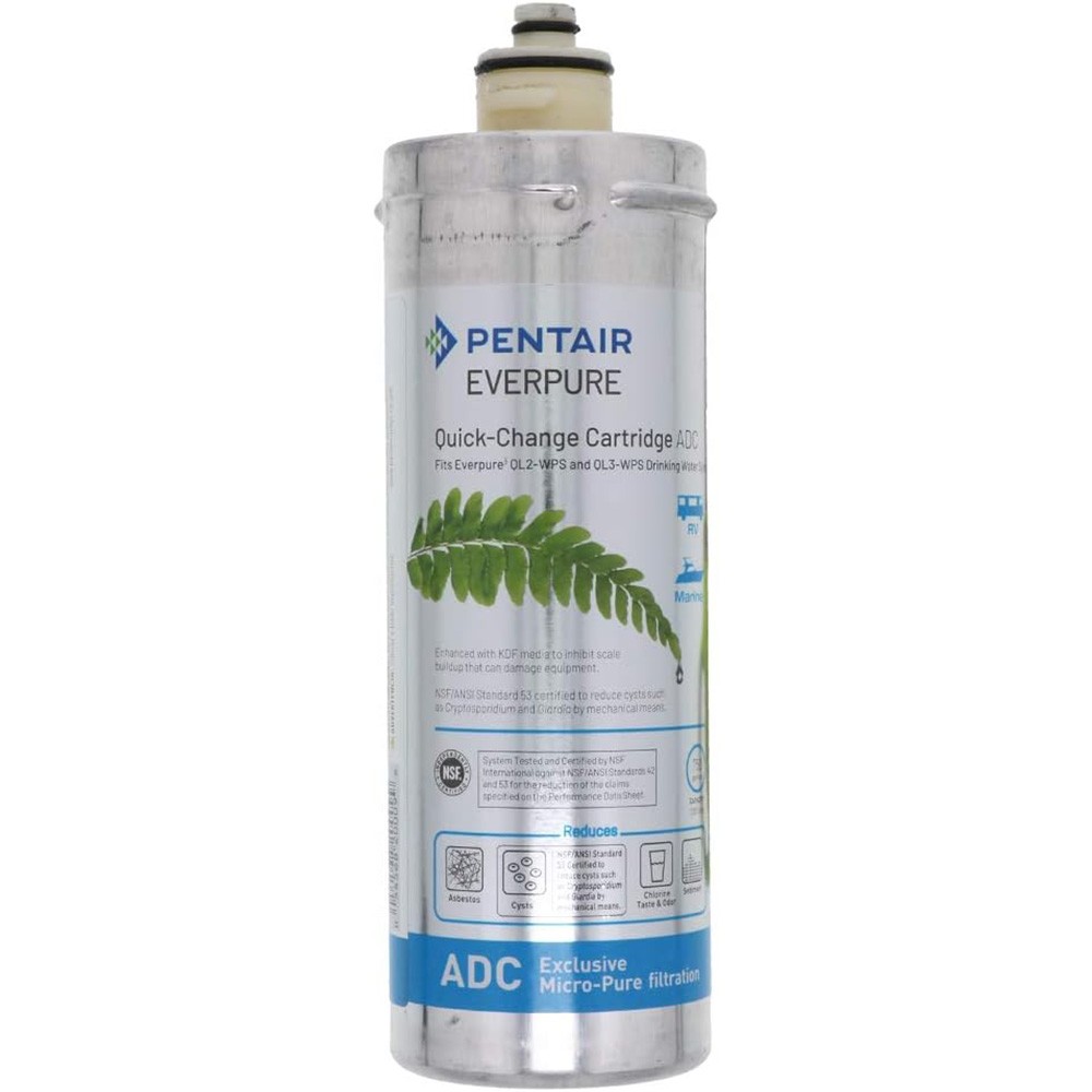 Shurflo by Pentair ADC Bacteriostatic Everpure Filter Shurflo by Pentair ADC Bacteriostatic Everpure Filter