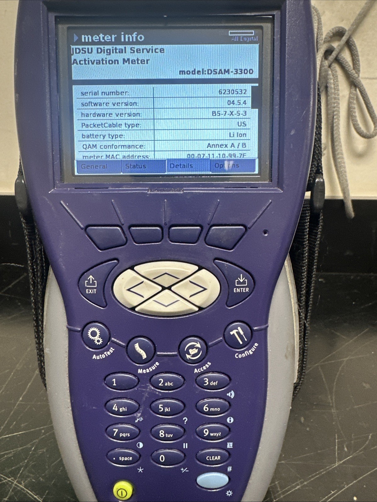 Complete Kit JDSU DSAM-3300 XT 3300 Cable Tester DOCSIS 3.0 Extended Battery Complete Kit JDSU DSAM-3300 XT 3300 Cable Tester DOCSIS 3.0 Extended Battery
