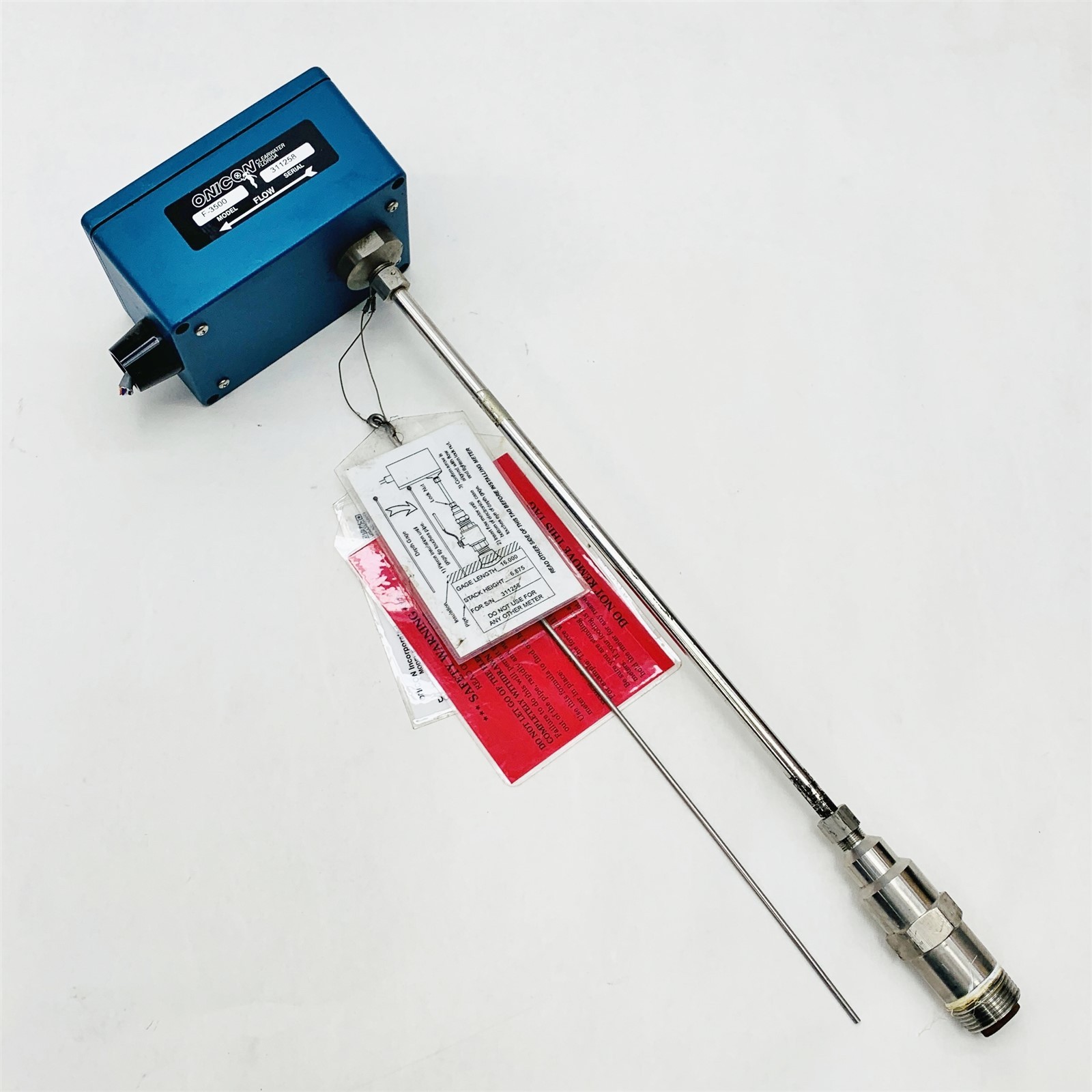 Onicon F-3500 Insertion Electromagnetic Flow Meter 4 Onicon F-3500 Insertion Electromagnetic Flow Meter 4