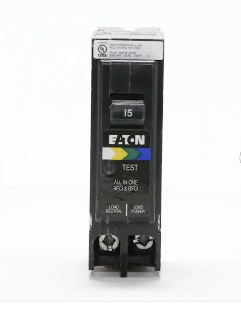 Eaton BRP115A1CS 15-Amp All In One Breaker (Plug On Neutral) NO PIGTAIL