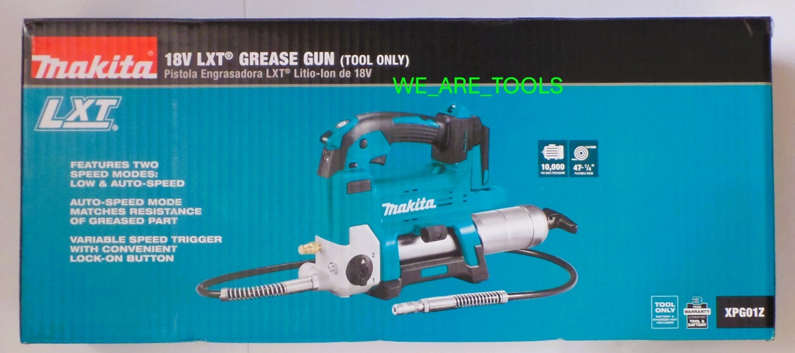 New IN Box Makita 18V Cordless Grease Gun 18 Volt Tool Only New IN Box Makita 18V Cordless Grease Gun 18 Volt Tool Only