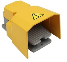 Heavy Duty Reinforced Foot Switch Pedal SPDT 15A Cast Guard Industrial Control picture