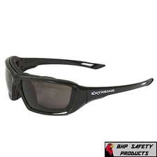 RADIANS XT1-21 EXTREMIS SAFETY GLASSES GRAY/SMOKE ANTI-FOG SUNGLASSES (1 PAIR) picture