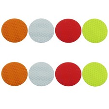 40 Pcs Round Reflective Stickers, High Visibility Waterproof Reflective Tape ... picture