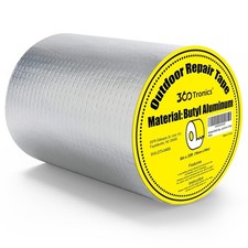 Strong Waterproof Tape Butyl Seal RV Roof Repair Tape for Window Boat (6inx33ft) picture