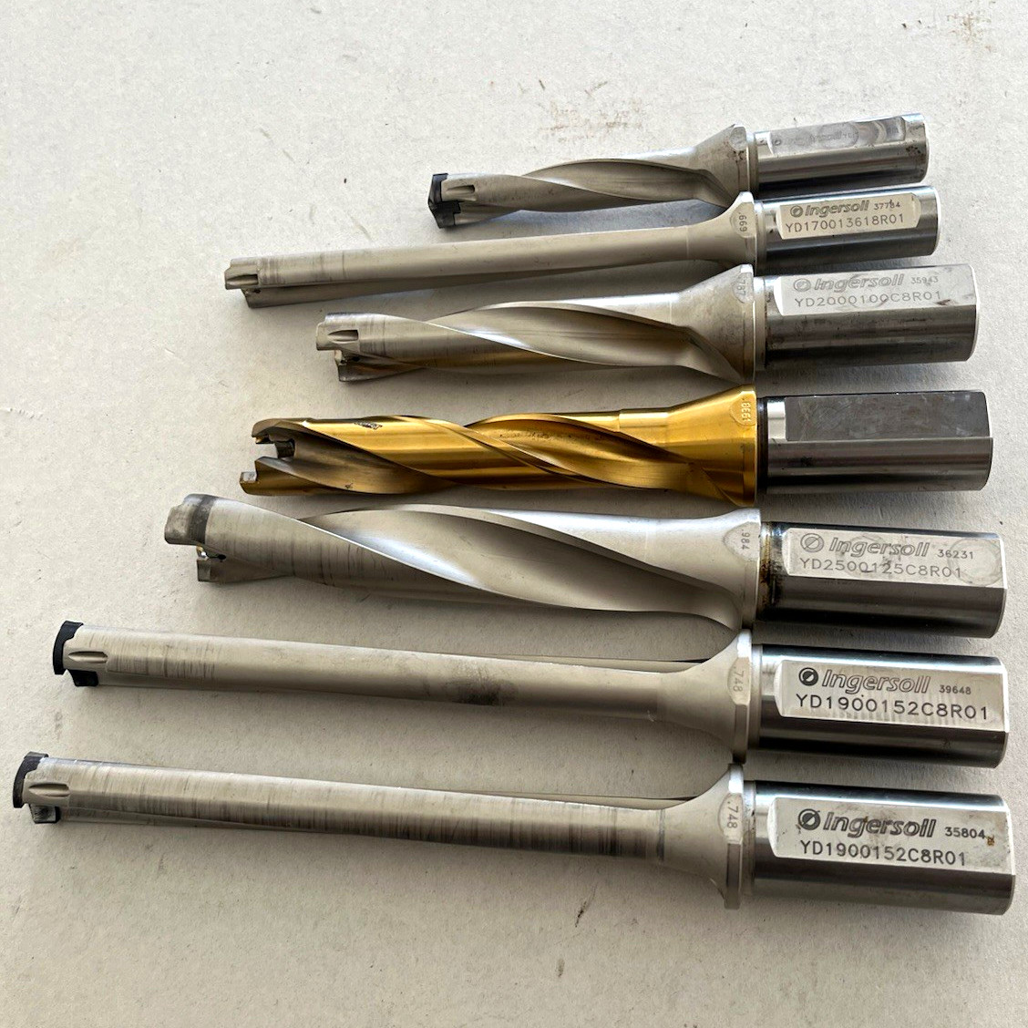 Ingersoll Indexable Drill Bit Set, Carbide-Tipped 0.700in x 6in YD170013618R01 Ingersoll Indexable Drill Bit Set, Carbide-Tipped 0.700in x 6in YD170013618R01