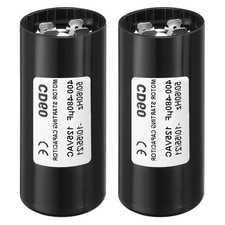 2pcs Motor Start Capacitor 400-480uF/Mfd 125V 50/60Hz for ELECTRIC MOTOR RUNNING picture