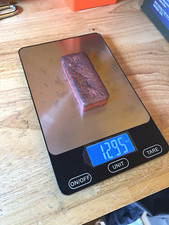 Copper Ingot Bar, Approx. 1oz Each (As Shown) picture