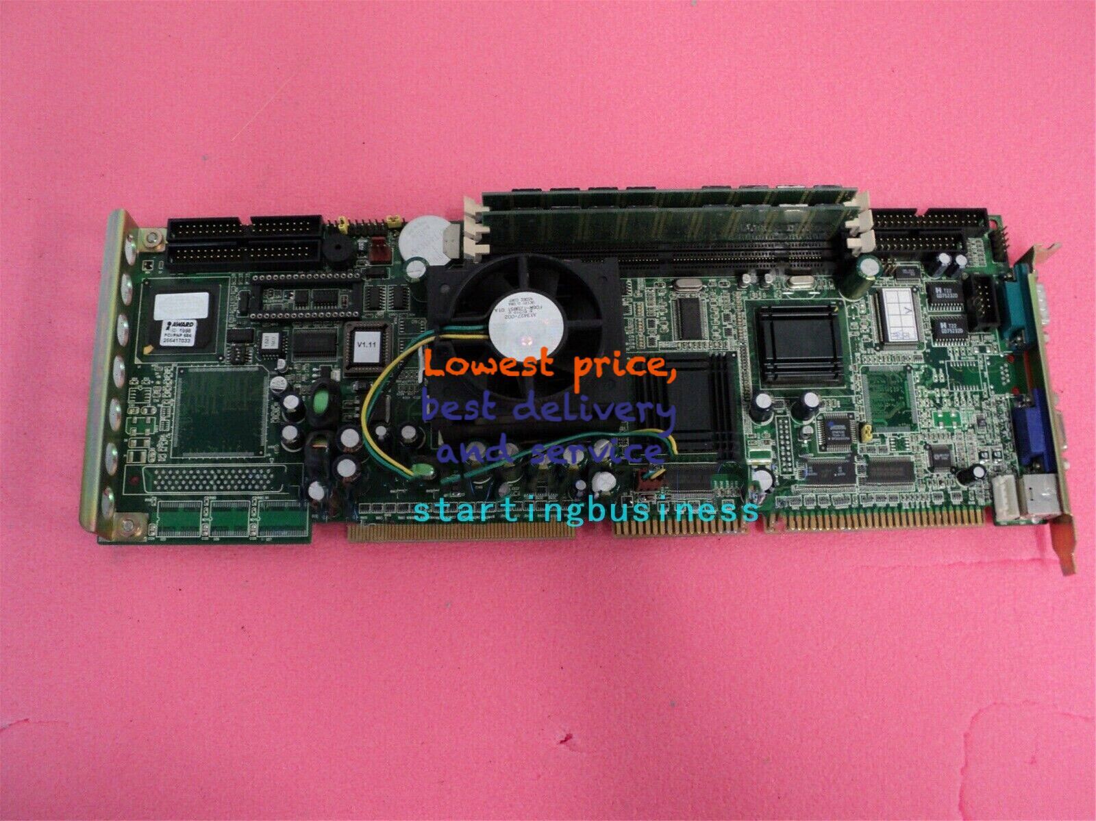 1 PCS Advantech PCA-6179 REV.A1 PCA-6179V Motherboard In good condition 1 PCS Advantech PCA-6179 REV.A1 PCA-6179V Motherboard In good condition