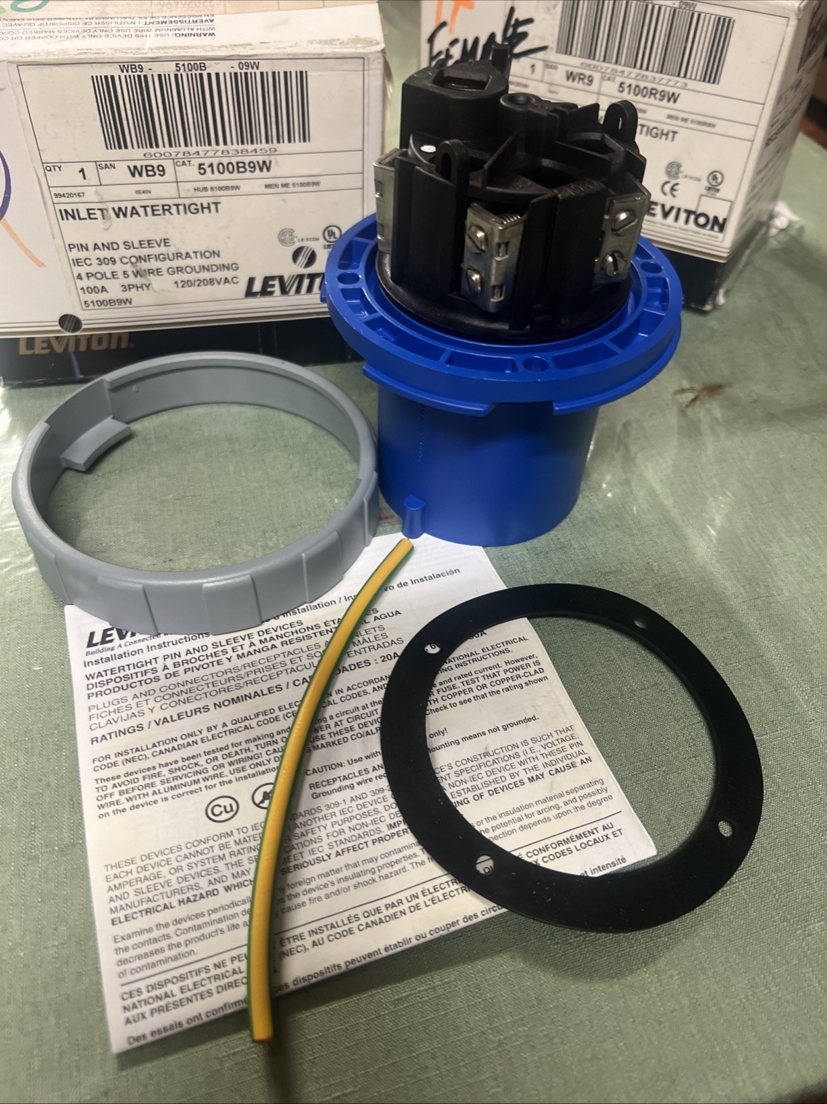 LEVITON 5100B9W LEVITON 5100B9W