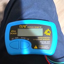 PEAK Atlas DCA55 Handheld Semiconductor Analyzer/Tester Auto Lead ID Digital picture
