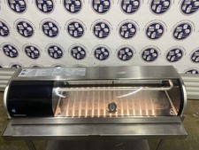 Hoshizaki HNC-120BA-L-SLH Curved Glass Refrigerated Sushi Display Case 47