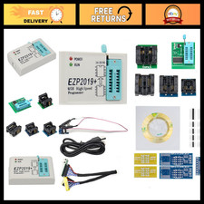 High-Speed USB SPI Programmer for 24/25/93 EEPROM Flash BIOS - 12 Socket Adapter picture