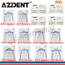 AZDENT Dental Orthodontics Brackets Braces /Supper Elastic Niti Round Arch Wires picture