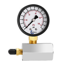 Gas Test Pressure Gauge 15 Pound, 15 PSI / 100 kPa 3/4” FNPT Connection Assembly picture