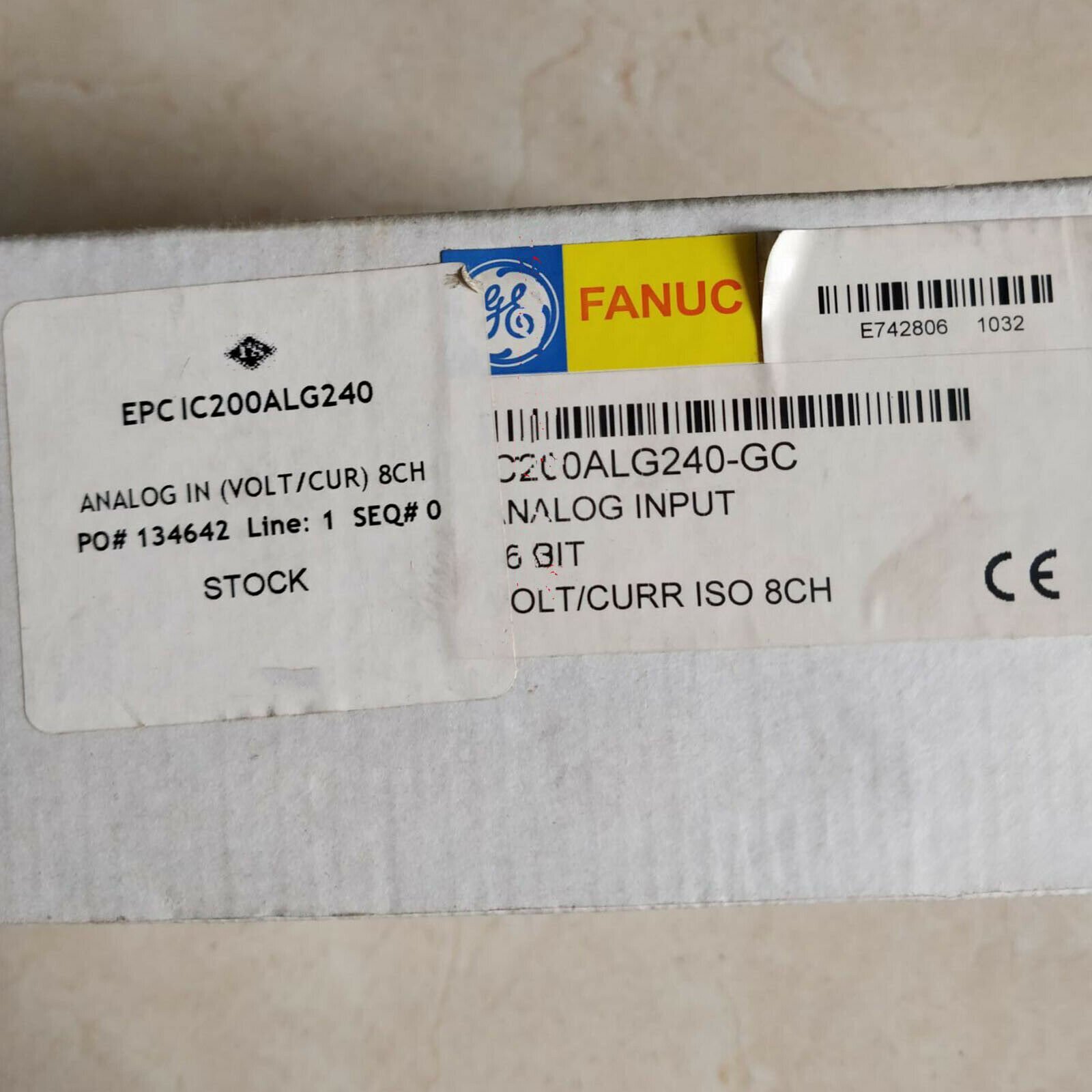 1PCS IC200ALG240-GC NEW For FANUC INPUT MODULE 1PCS IC200ALG240-GC NEW For FANUC INPUT MODULE