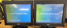 Lot of 2 x NCR 7761-3000-8800 POS Terminal w/ Card Reader picture
