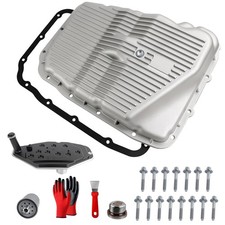 Upgraded Aluminum Oil Pan 264-357 with Magnetic Drain Plug for Dodge Jeep Ram picture