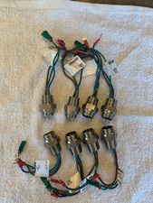 Lot of 8 Turck M1244AA-A Receptacles U2-13937 4-Pin Cut Wires Clean Used picture