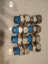 Lot of 8 Swagelok SS-600-1-4 Tube Fitting Male Connector 3/8