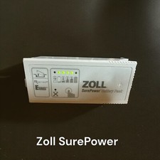 Zoll R/E Series SurePower Rechargeable Li-Ion Battery Pre Owen , Tested picture