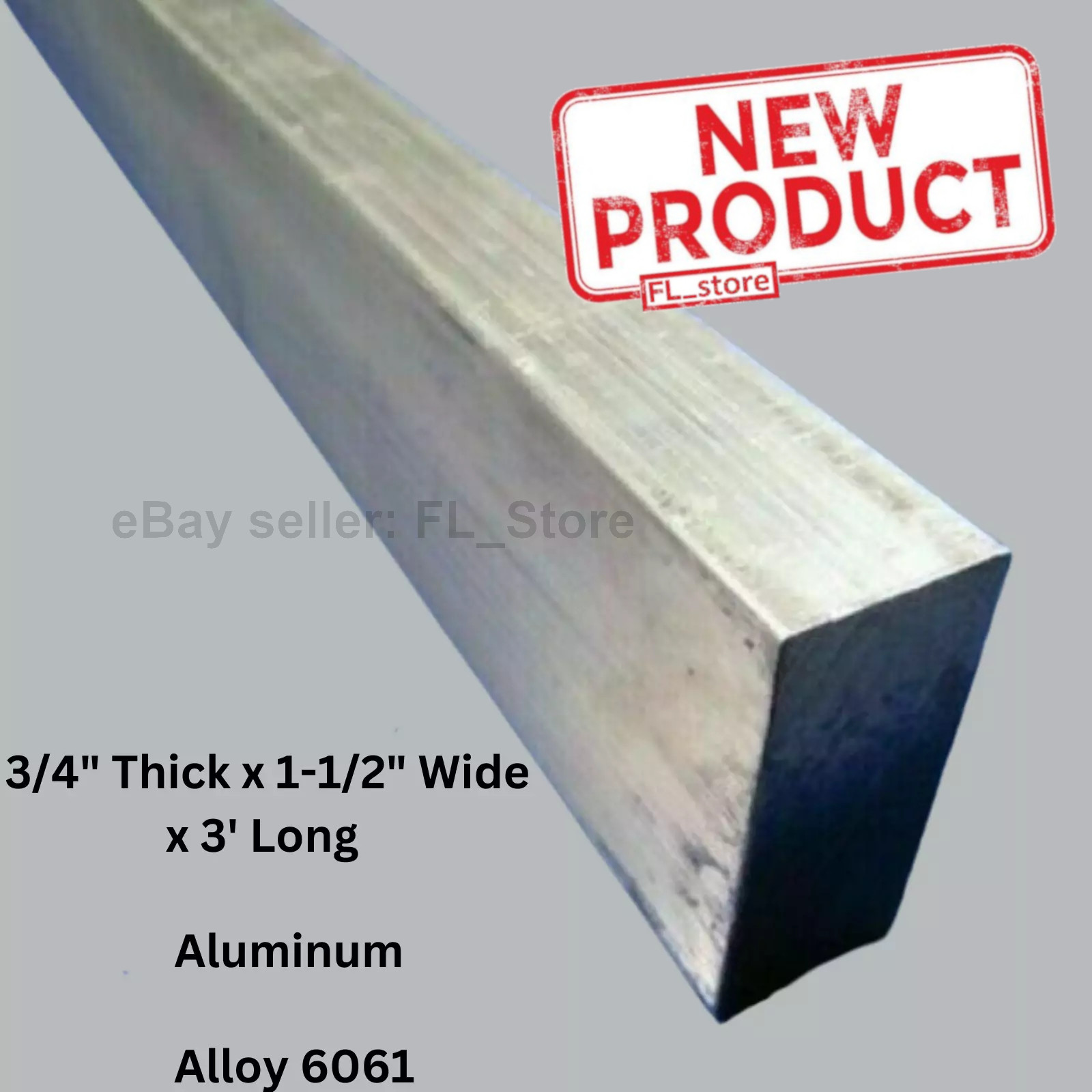 ALUMINUM BAR FLAT STOCK 3/4 ALUMINUM BAR FLAT STOCK 3/4