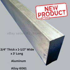 ALUMINUM BAR FLAT STOCK 3/4