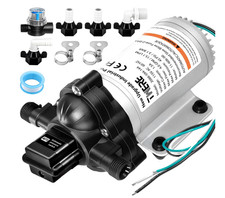 2088-594-154 Industrial Diaphragm Water Pump,115V 45PSI/3.1Bar 3.3GPM/11.4LPM 19 picture