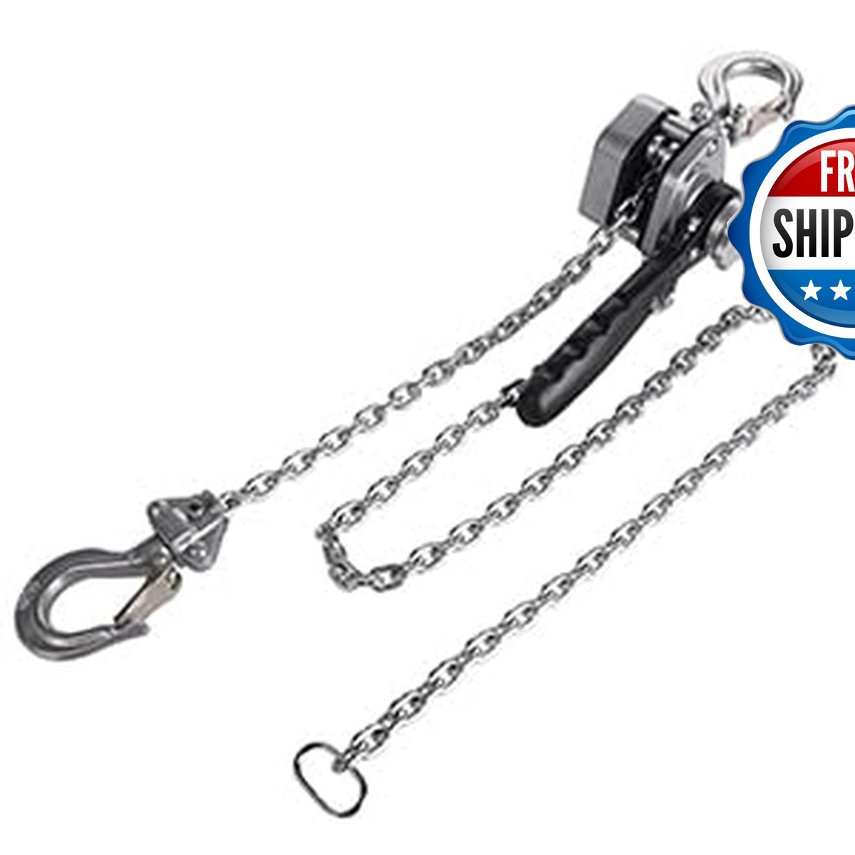 Amarite Mini Chain Come Along 1/2 Ton 1100 lbs 10 ft Lift G80 Chain Amarite Mini Chain Come Along 1/2 Ton 1100 lbs 10 ft Lift G80 Chain