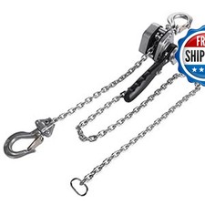 Amarite Mini Chain Come Along 1/2 Ton 1100 lbs 10 ft Lift G80 Chain picture