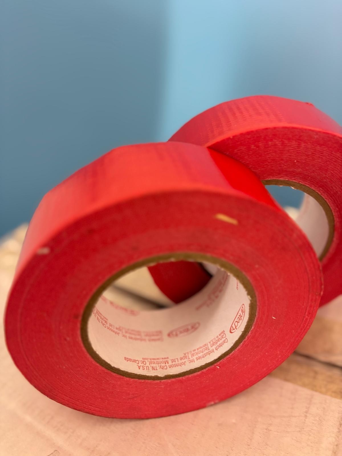 Tape Cantech Red Adhesive Tape 1.89 Tape Cantech Red Adhesive Tape 1.89