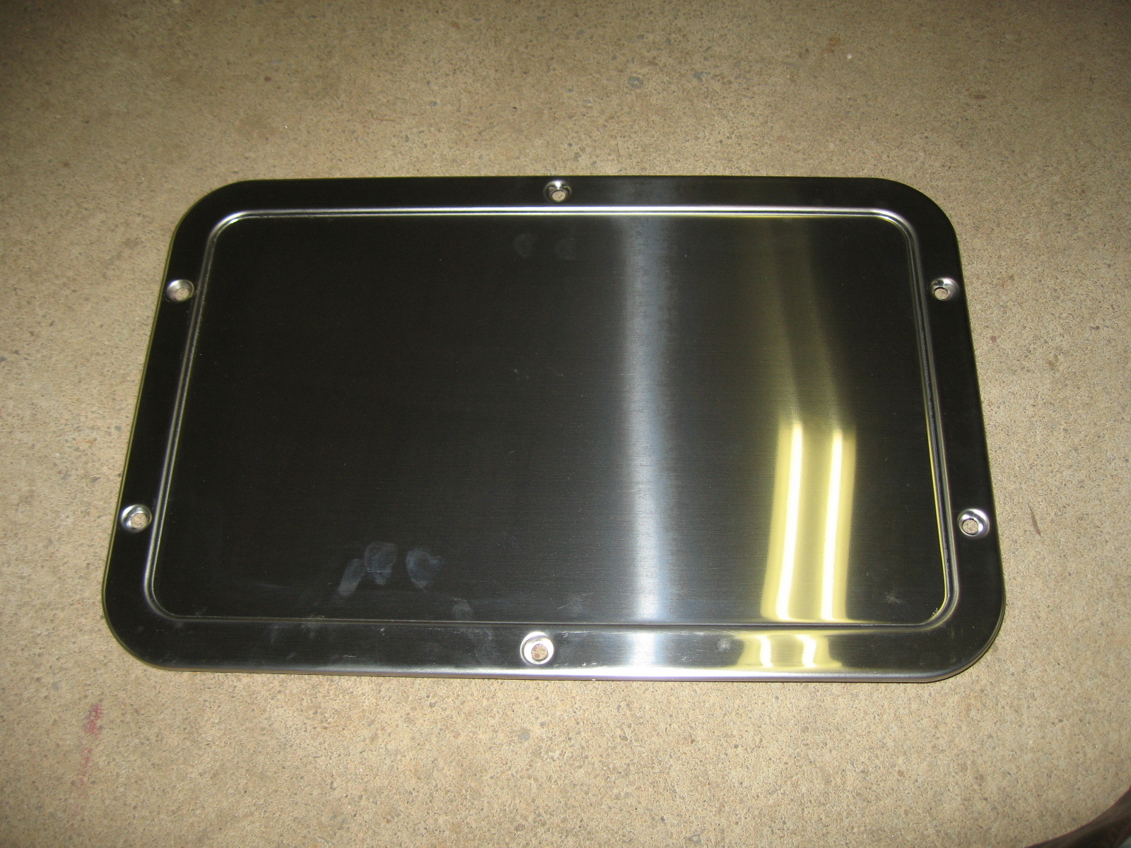 Acron 1817 Integral Frame Stainless Mirror