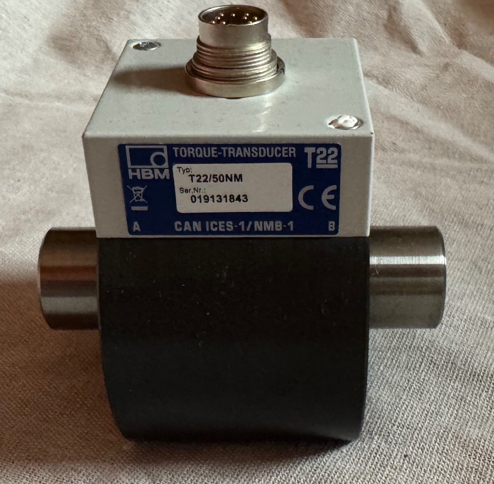 HBK/HBM Torque Transducer T22/50NM