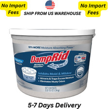 NEW DampRid 2 Lb. 15.5 Oz. Moisture Absorber Hi-Capacity Bucket Fragrance Free picture